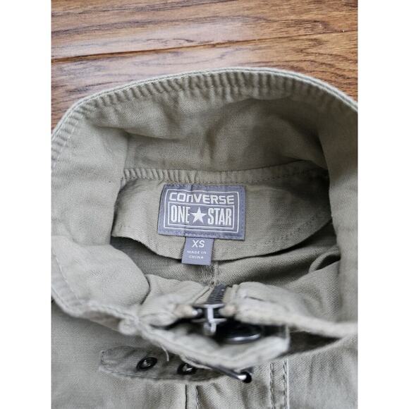 Converse One Star Military Filed Jacket Women's Size XS - Picture 3 of 12